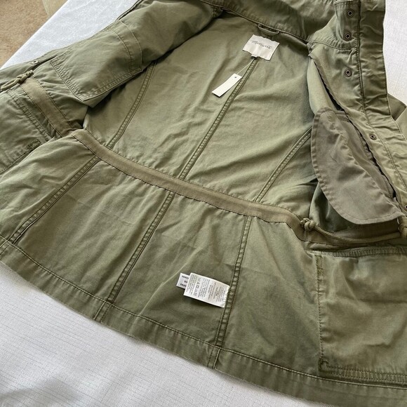 Madewell Military Utility Jacket Army Green. NWT Size XS - Picture 8 of 12